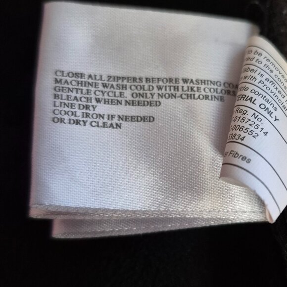 Michael Kors Black Longline Scuba Jacket with Quilted Sleeves and Insert Size S - Picture 14 of 15